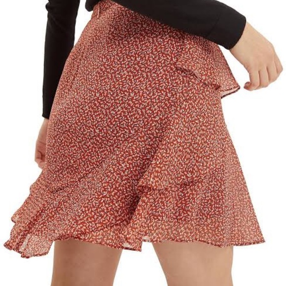 Saba pure silk mini skirt size 14 - Picture 2 of 4